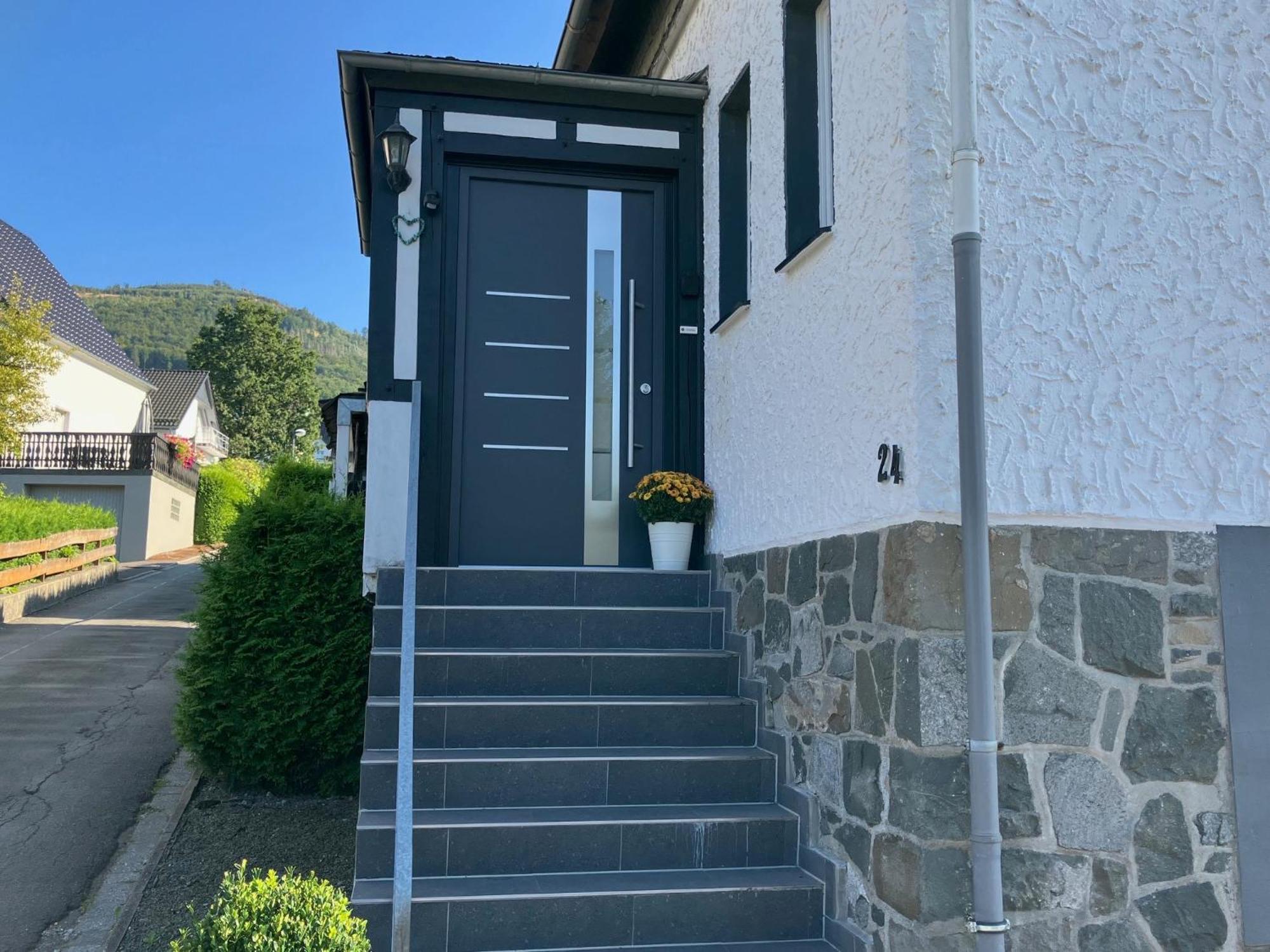 Landhaus Augenblicke In Olsberg - Modernes Ferienhaus Mit Garten Buitenkant foto
